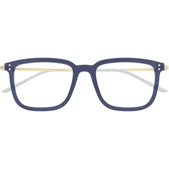 Gucci GG1709O Lunettes de Vue Homme Carrées Bleues
