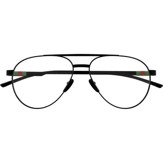 Gucci GG1679O Lunettes de Vue Pilote Homme Noir