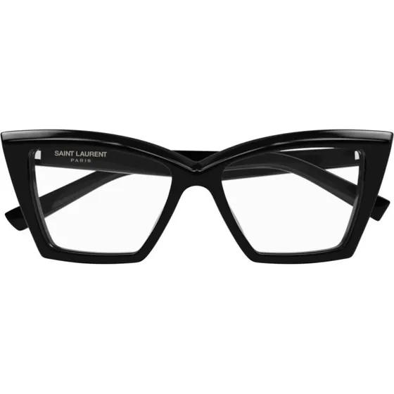 Saint Laurent SL 657 OPT Lunettes de Vue Femme - Noir Oeil de Chat