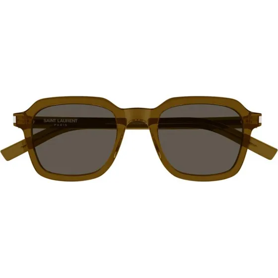 Saint Laurent Slim Sun SL 715 Lunettes de Soleil Carrées Marron