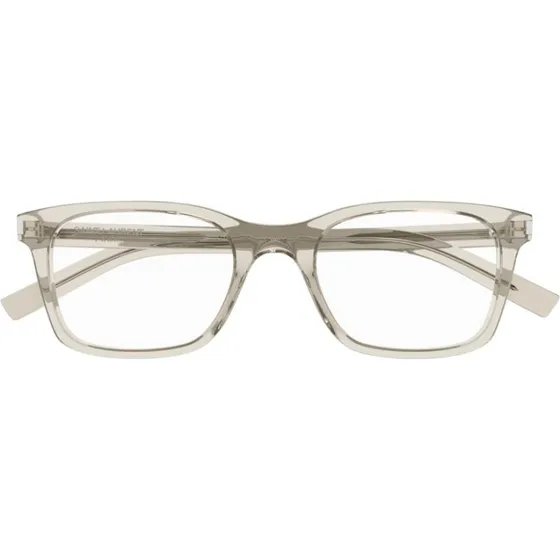 Saint Laurent SL 718 Lunettes de Vue Homme Carrées Marron