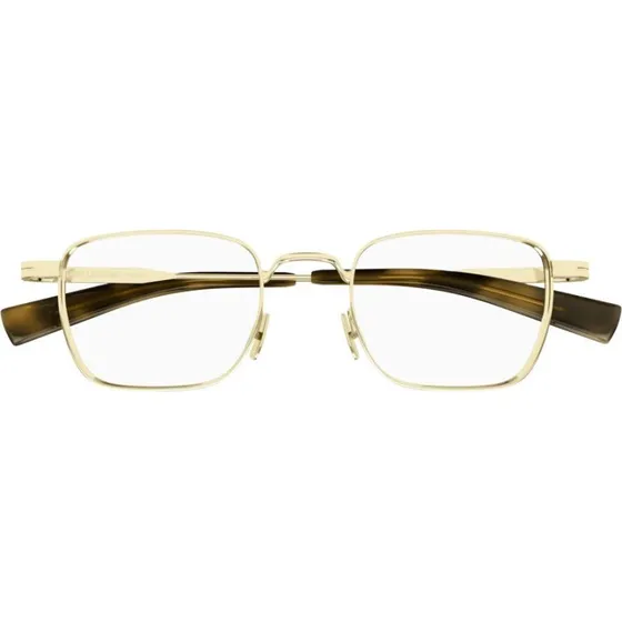 Saint Laurent SL 729 Lunettes de Vue Homme Doré Rectangulaire