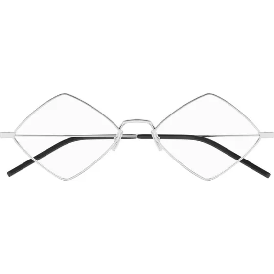 Saint Laurent SL 302 Lisa Lunettes de Vue Géométriques Argentées