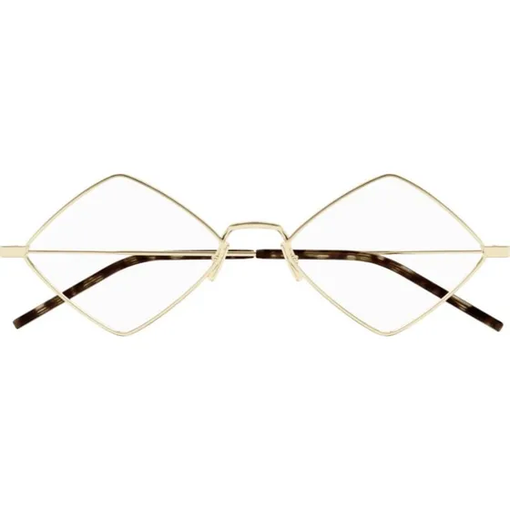 Saint Laurent SL 302 Lisa Lunettes de Vue Géométriques Dorées