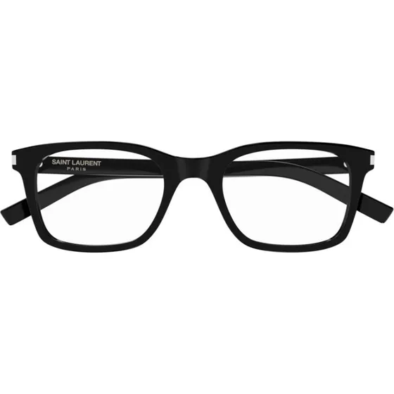 Saint Laurent SL 718 Lunettes de Vue Homme Carrées Noires