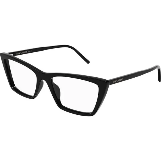 Saint Laurent Mica Thin Opt SL 737 - Lunettes de Vue Carrées Noires