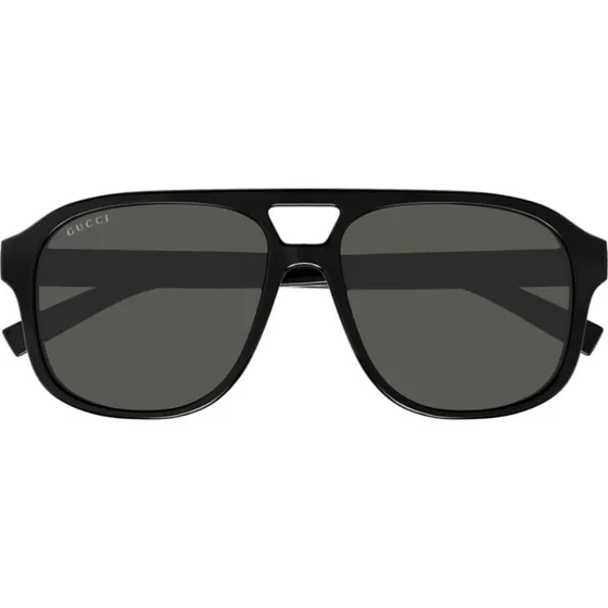 Gucci GG1856S Lunettes de Soleil Pilote Homme Noir Gris Polarisé