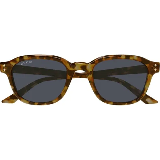 Gucci GG1892S Lunettes de Soleil Homme Rondes Havana Bleu 50mm