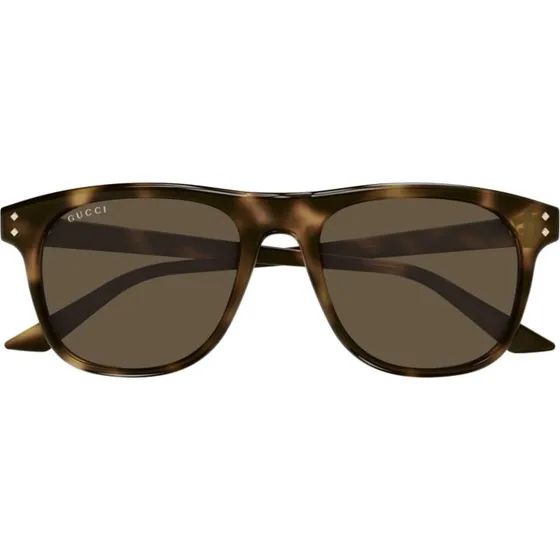 Gucci GG1893S Lunettes de Soleil Carrées Havane Marron 53mm