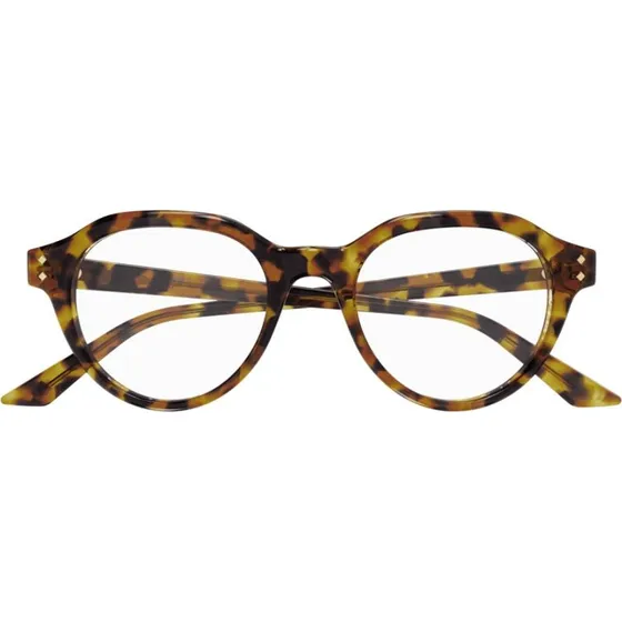 Gucci GG1894O Lunettes de Vue Homme Rondes Havane