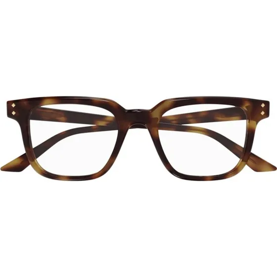 Gucci GG1895O Lunettes de Vue Homme Carrées Havane