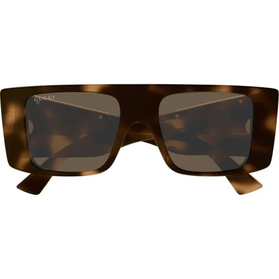 Gucci GG1888S Lunettes de Soleil Homme Carrées Havana Marron 50mm