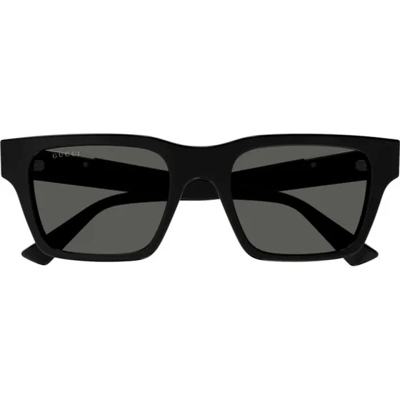 Gucci GG1889S Lunettes de Soleil Homme Carrées Noires et Grises