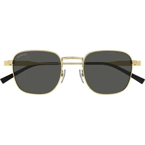 Gucci GG1876S Lunettes de Soleil Rondes Dorées pour Homme