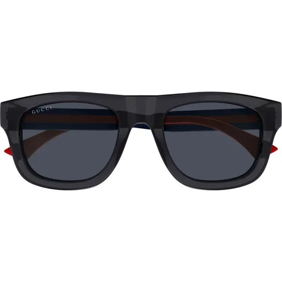 Gucci GG1991S Lunettes de Soleil Carrées Homme - Gris et Bleu