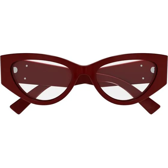 Gucci GG1953O Lunettes de Vue Femme Œil de Chat Bordeaux