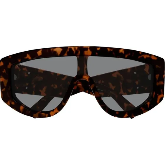 Gucci GG1950S Lunettes de Soleil Masque Havane et Verres Gris