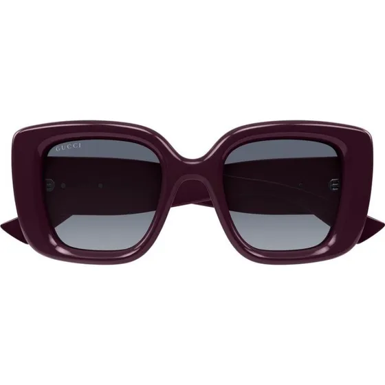 Gucci GG1975S Lunettes de Soleil Papillon Violet et Gris