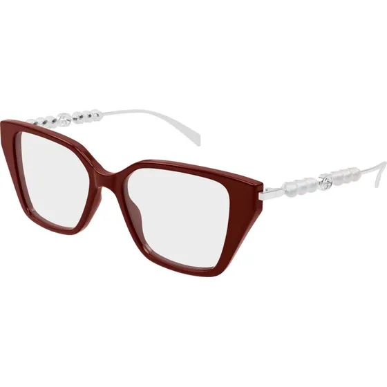 Gucci GG1969O Lunettes de Vue Femme Œil de Chat Rouge
