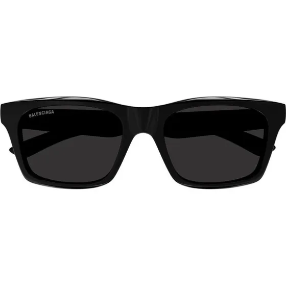 Balenciaga BB0423S : Lunettes de Soleil Carrées Noires et Grises