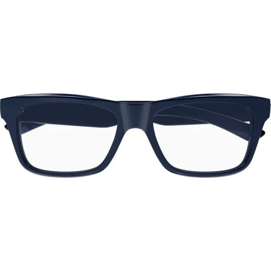 Balenciaga BB0426O Lunettes de Vue Homme Carrées Bleues