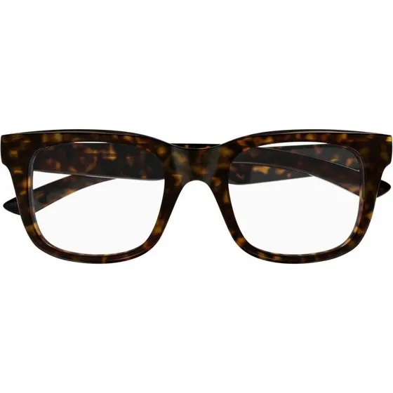 Balenciaga BB0428O Lunettes de Vue Homme Carrées Havana