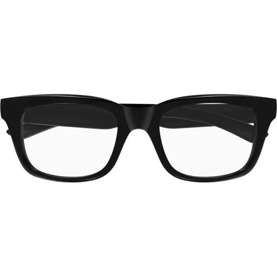 Balenciaga BB0429O Lunettes de Vue Carrées Noires pour Homme