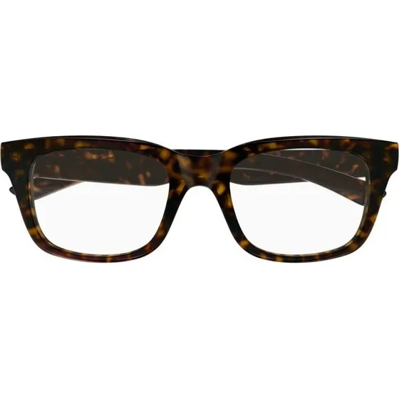 Balenciaga BB0429O Lunettes de Vue Homme Carrées Havane