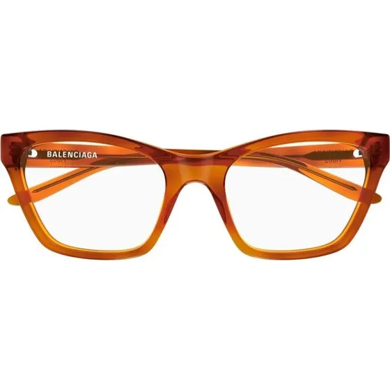 Balenciaga BB0440O Lunettes de Vue Femme Œil de Chat Havane