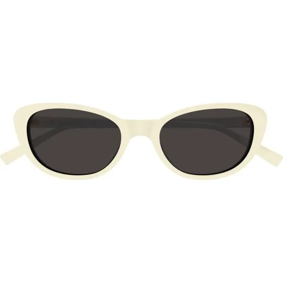 Saint Laurent SL 822 Lunettes de Soleil Cat Eye Ivoire et Noir