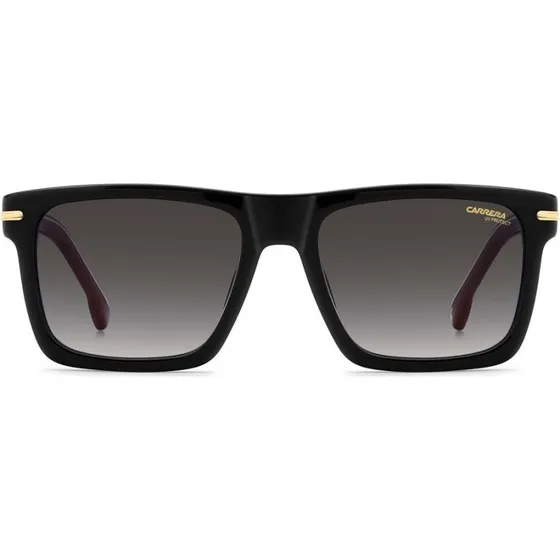 Carrera 378/S Lunettes de Soleil Homme Rectangulaires Noires