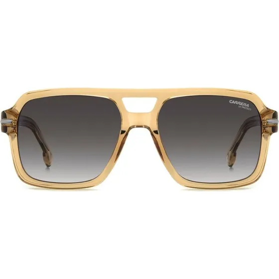 Carrera 377/S Lunettes de Soleil Homme Carrées Marron Clair
