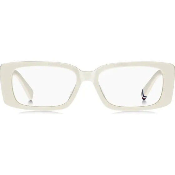 Tommy Hilfiger TH 2345 Lunettes de Vue Femme Rectangulaires Blanches