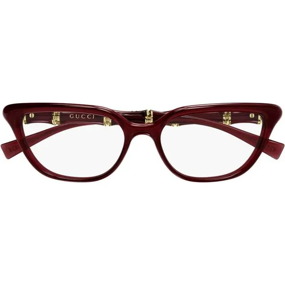 Gucci GG2060O Lunettes de Vue Femme Œil de Chat Rouge