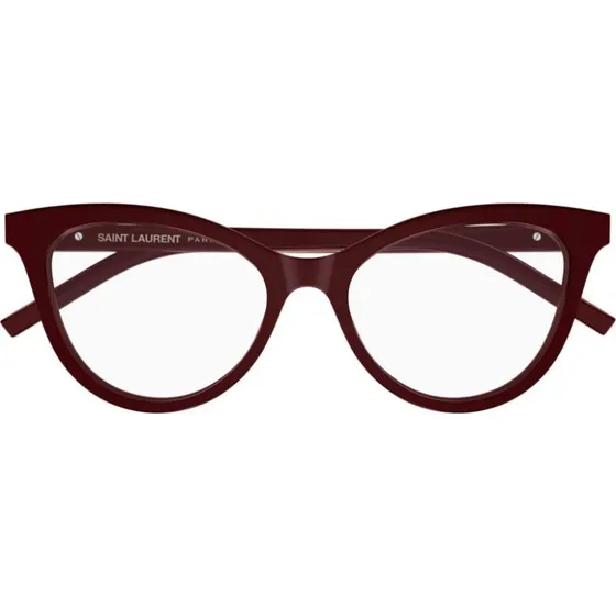 Saint Laurent SL M164 Lunettes de Vue Femme Œil de Chat Rouge