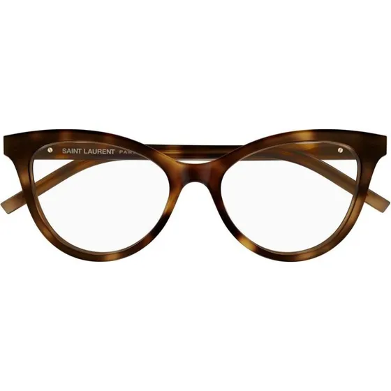 Saint Laurent SL M164 Lunettes de Vue Femme Œil de Chat Havana