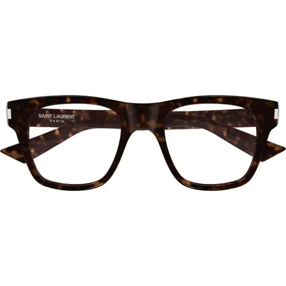 Saint Laurent SL 875 OPT Lunettes de Vue Homme Carrées Havane