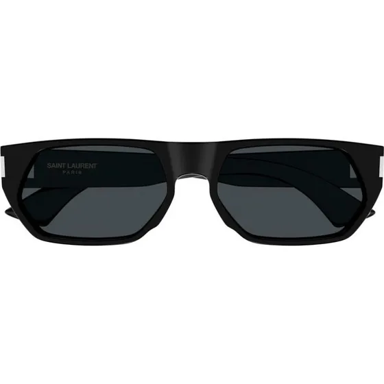 Saint Laurent SL 898 Lunettes de Soleil Carrées Noires Homme