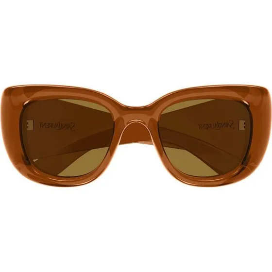 Saint Laurent SL 903 Howl Lunettes de Soleil Oeil de Chat Marron