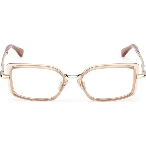 Max Mara MM5186 Lunettes de Vue Rectangulaires Marron