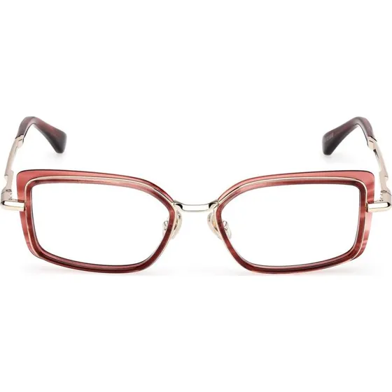 Max Mara MM5186 Lunettes de Vue Carrées Bordeaux