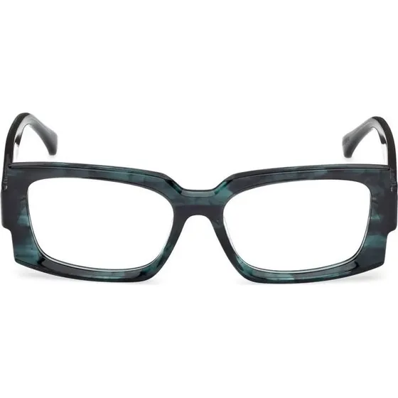 Max Mara MM5189 Lunettes de Vue Rectangulaires Vertes Unisexe