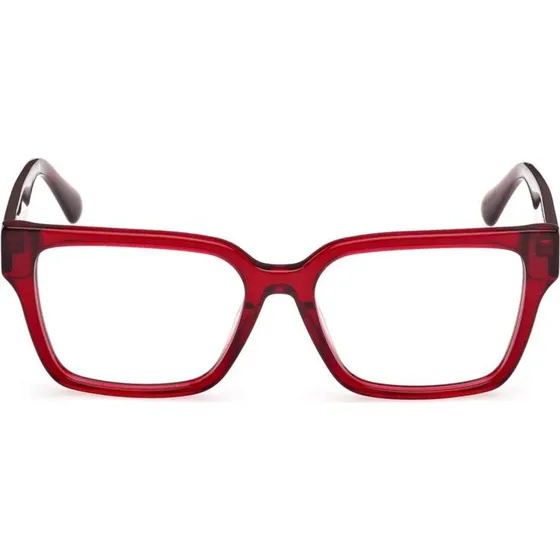 Max&Co MO5179 Lunettes de Vue Carrées Rouges Unisexe