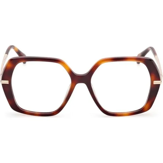 Max Mara MM5175 Lunettes de Vue Géométriques Havane Unisexe