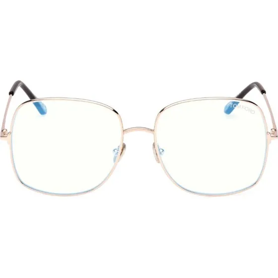 Tom Ford FT6048-B Lunettes de Vue Dorées avec Filtre Anti-Lumière Bleue