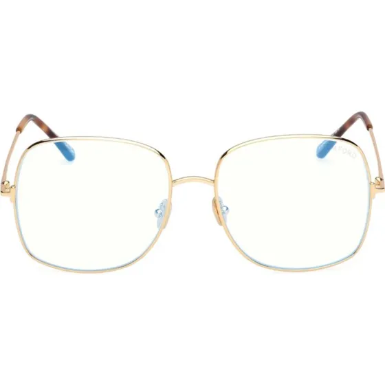 Tom Ford FT6048-B Lunettes de Vue Unisexe Dorées avec Filtre Bleu
