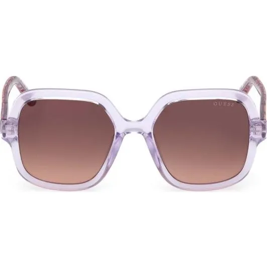Guess GU00230 Lunettes de Soleil Unies Violet et Rose