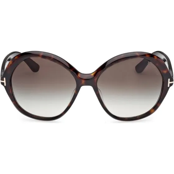 Tom Ford Annabelle-02 FT1282 Lunettes de Soleil Rondes Havana