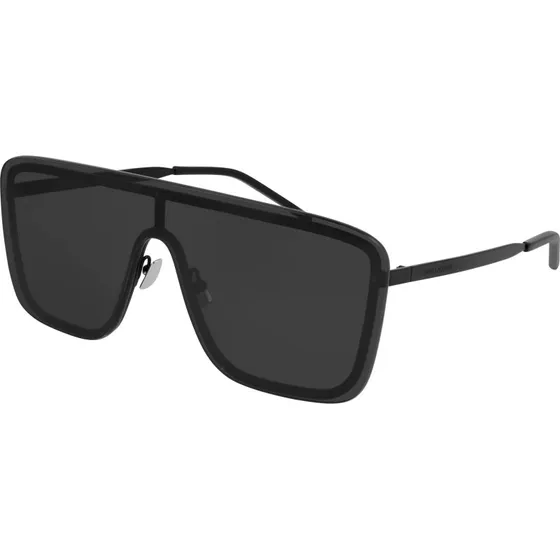 Saint Laurent SL 364 Mask - Lunettes de Soleil Masque Métal Noir