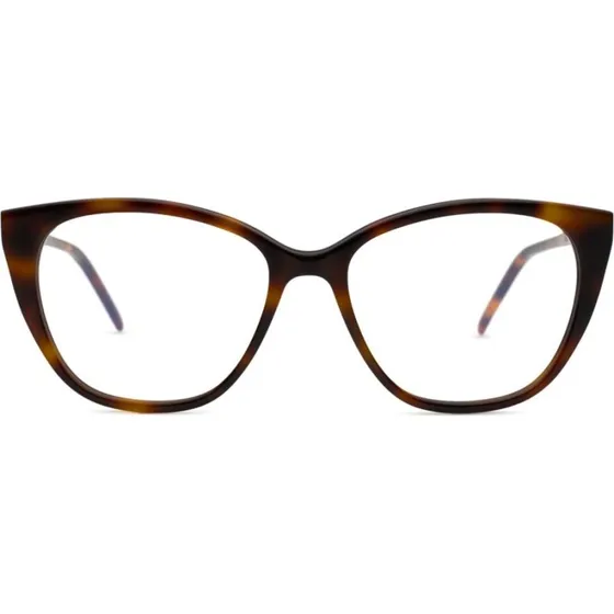 Saint Laurent SL M72 : Lunettes de vue œil de chat en acétate Havane